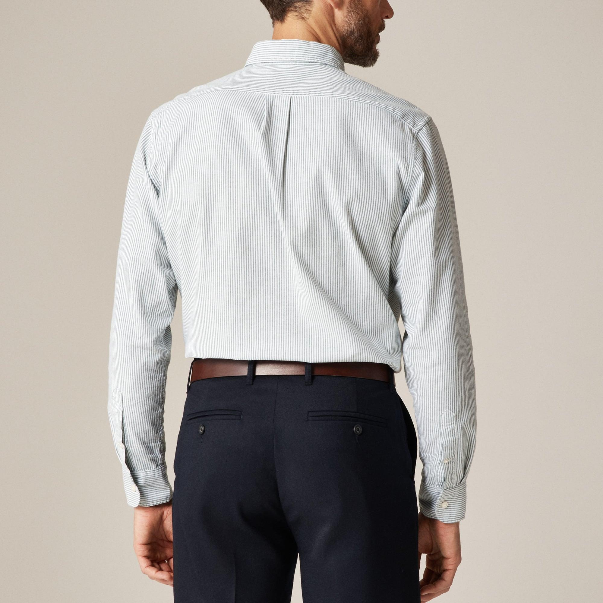 Broken-in organic cotton oxford shirt Product Image