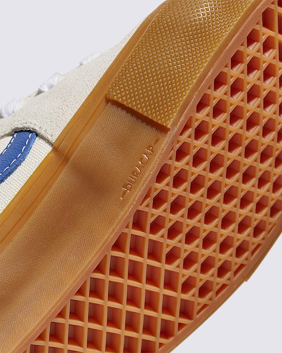 Skate Sk8-Hi Shoe in White / Blue / Gum| Vans US Product Image