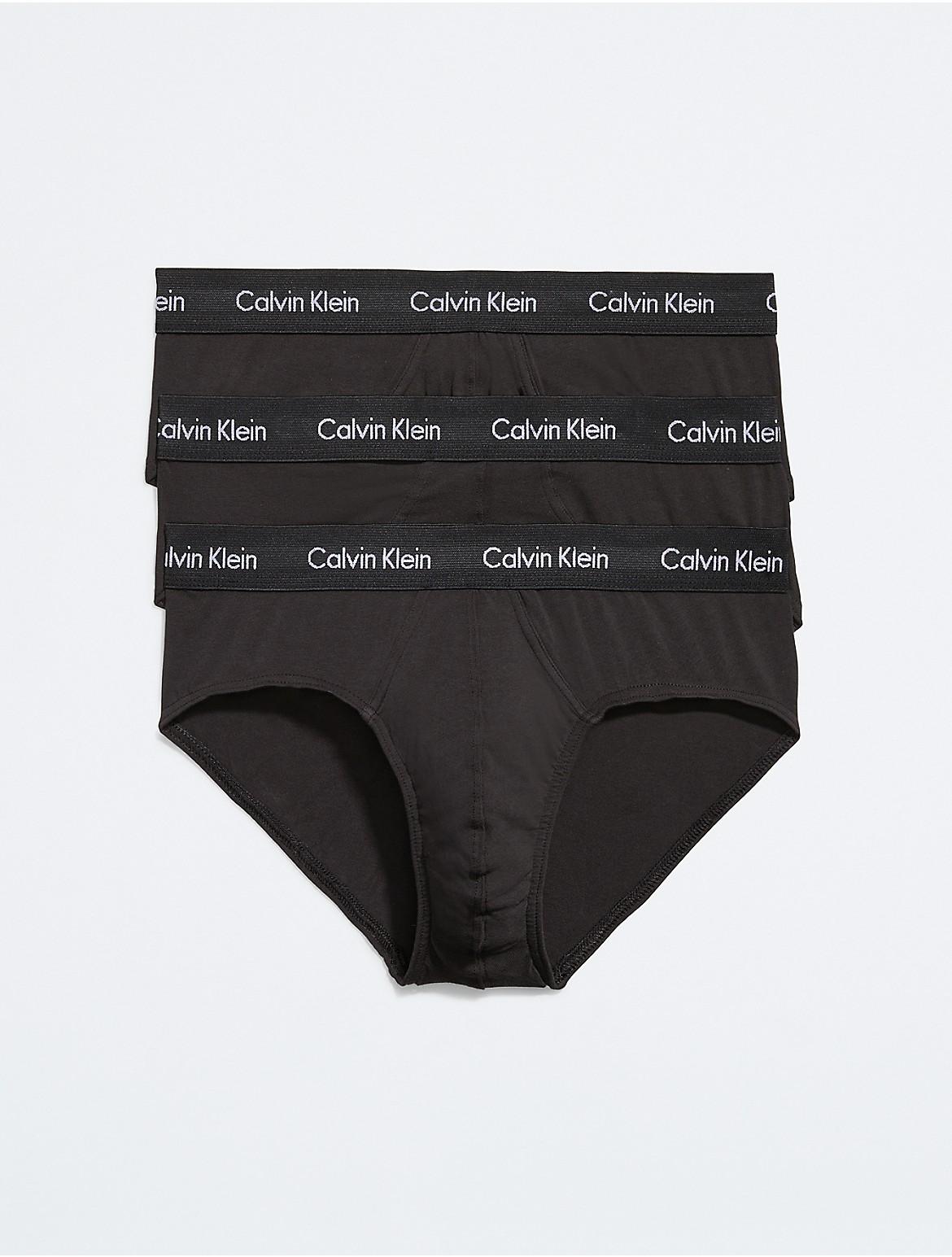 Calvin Klein Cotton Stretch Moisture Wicking Hip Briefs, Pack of 3 Product Image