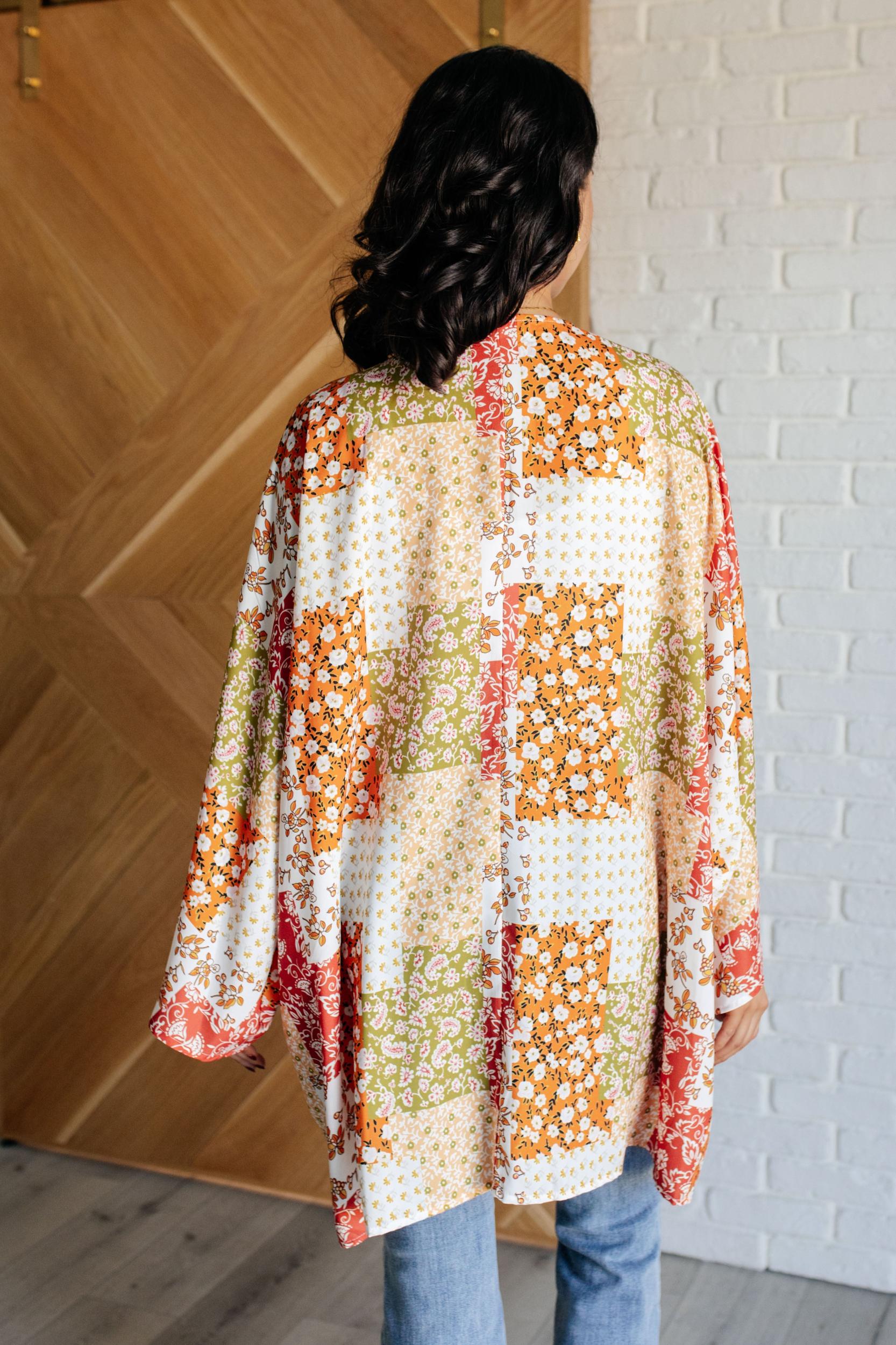Patchwork of Feelings Mixed Floral Kimono (Online Exclusive) Product Image