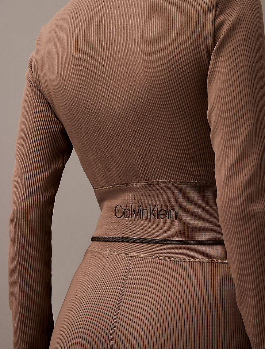 Rib Sport Cropped Jacket Product Image