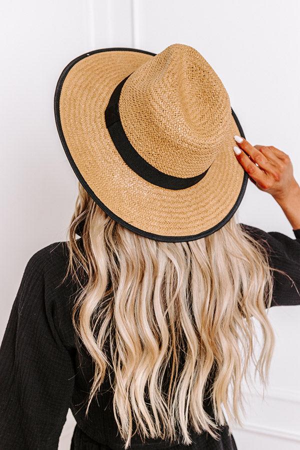 Poolside Cutie Woven Fedora Product Image