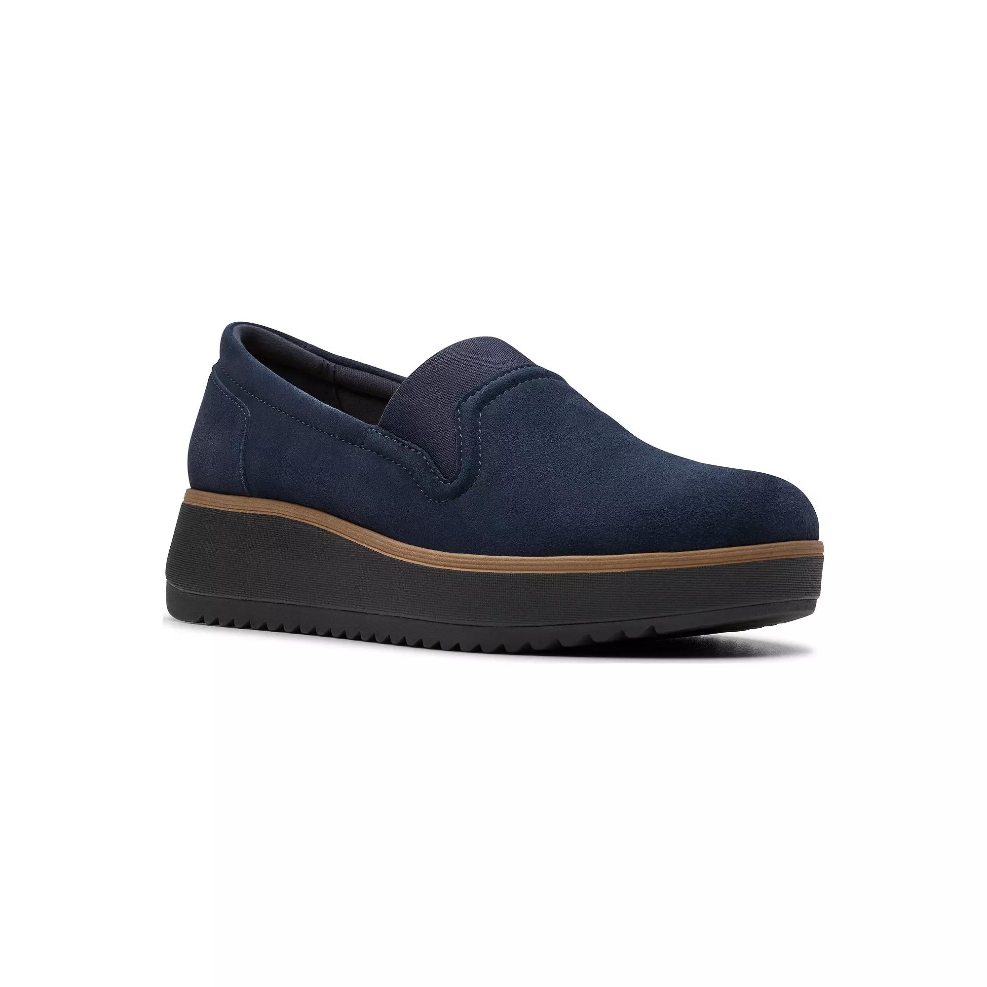 Clarks® Zylah Sky Women's Suede Shoes,  Product Image