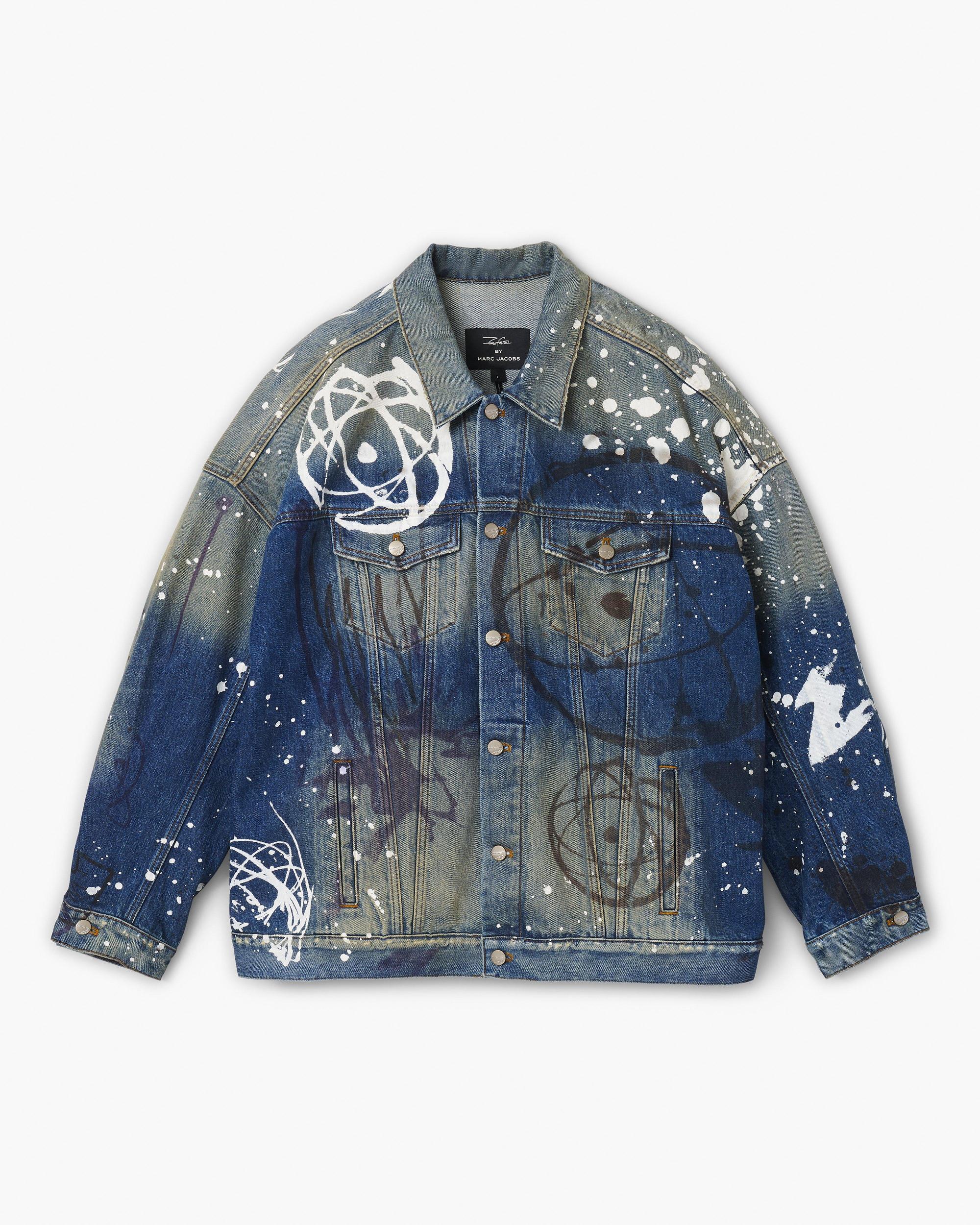 Futura x Marc Jacobs Painted Denim Big Trucker Product Image