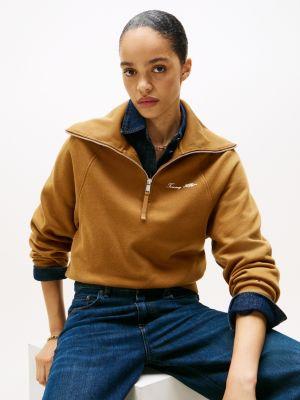 Interlock Fleece Quarter-Zip Sweatshirt Product Image