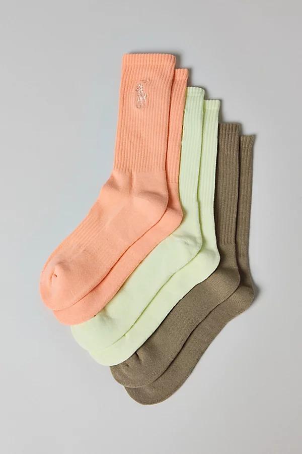 Polo Ralph Lauren Washed Crew Sock 3-Pack Mens at Urban Outfitters Product Image