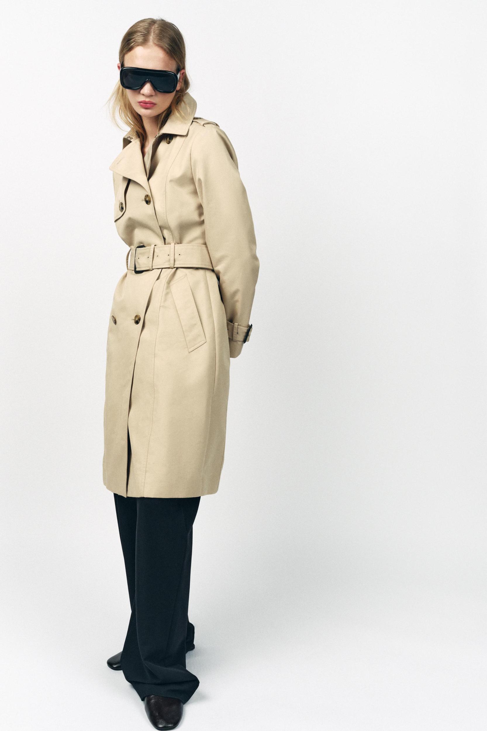 WATER REPELLENT TRENCH ZW COLLECTION Product Image