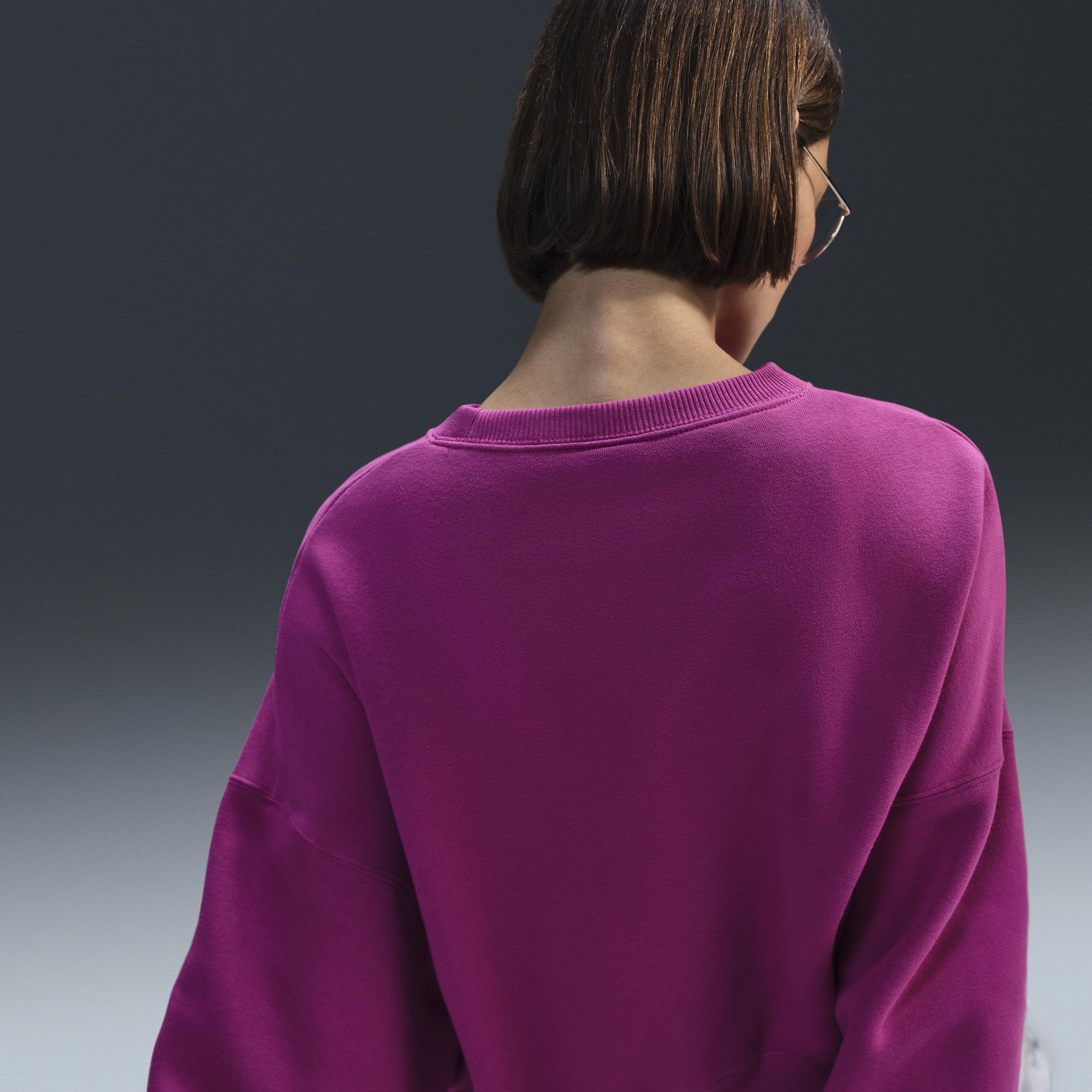 Women's Nike Sportswear Phoenix Fleece Over-Oversized Crew-Neck Sweatshirt Product Image