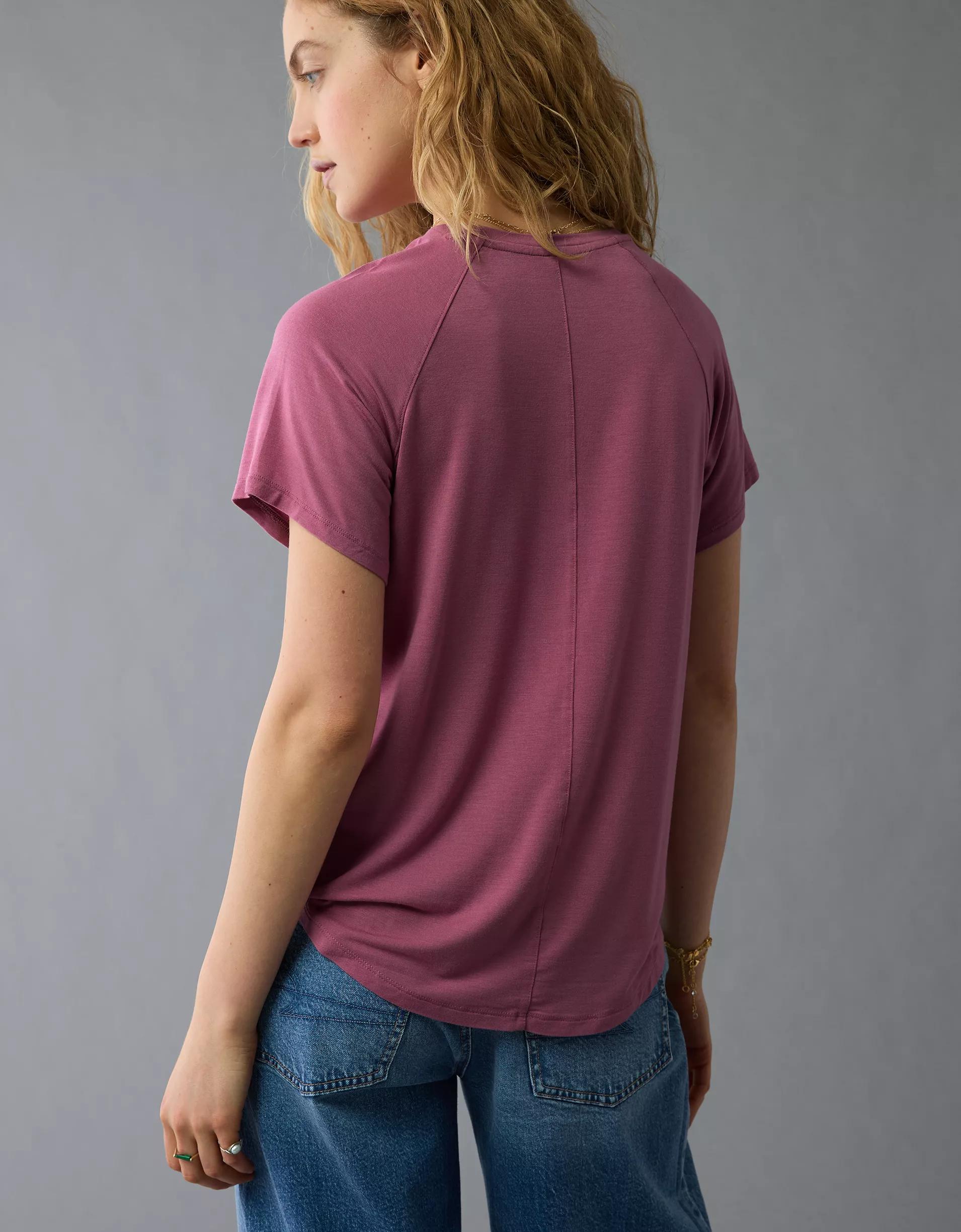 AE Soft & Sexy Raglan T-Shirt Product Image