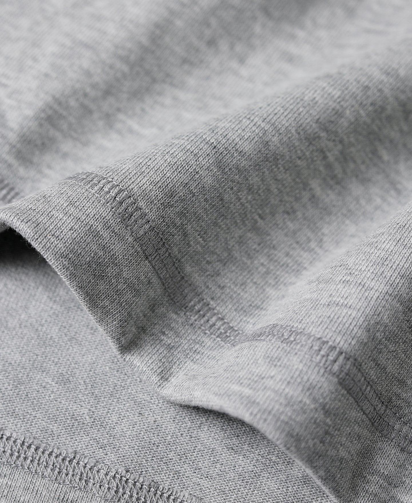 Vintage Long Sleeve Henley Shirt - Gray Product Image