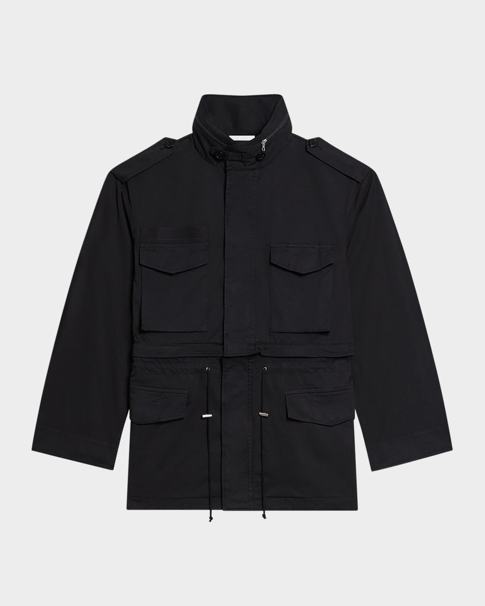 Men's Field Jacket with Stowaway Hood Product Image