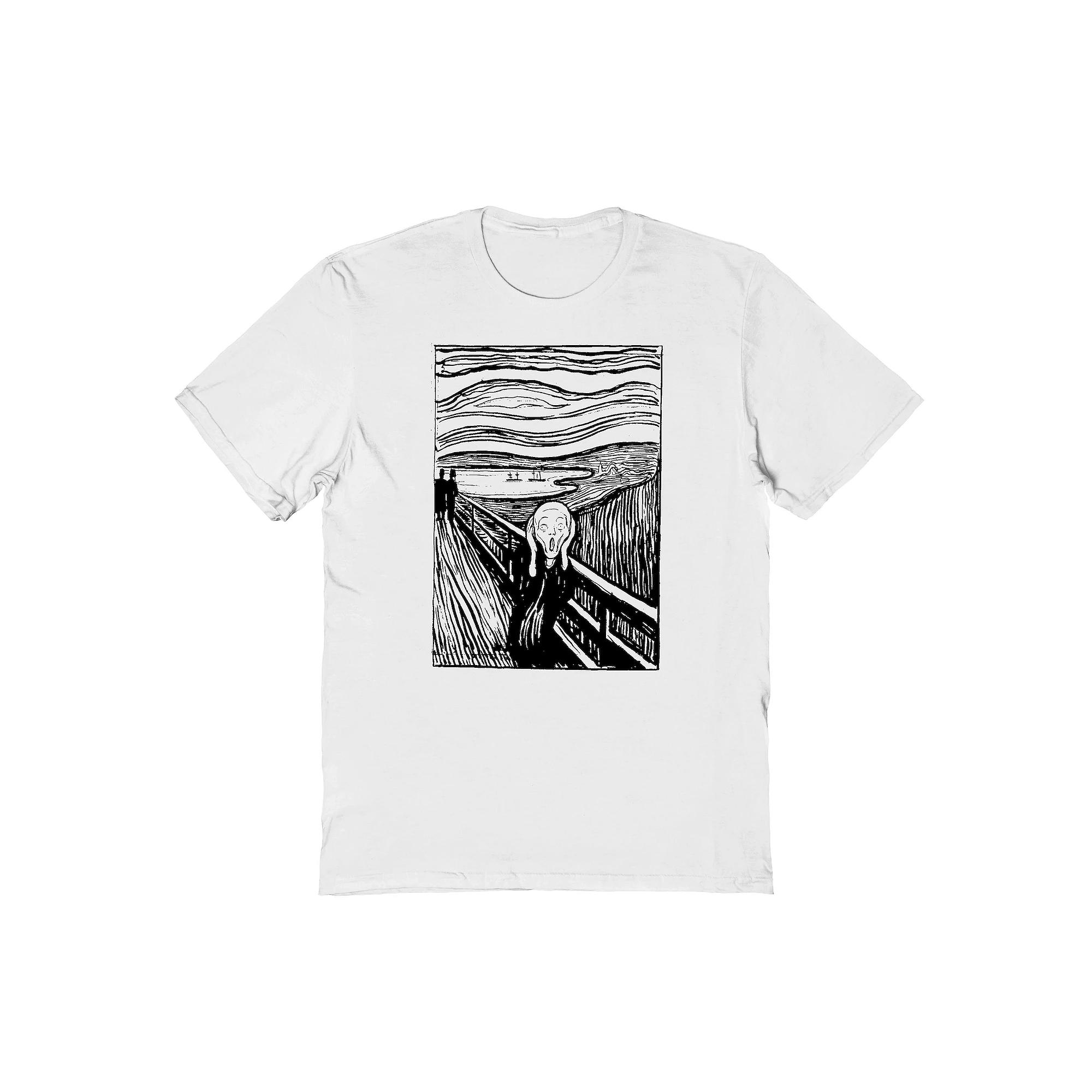 Men's apoh - Munch Lino Graphic Tee,  Product Image