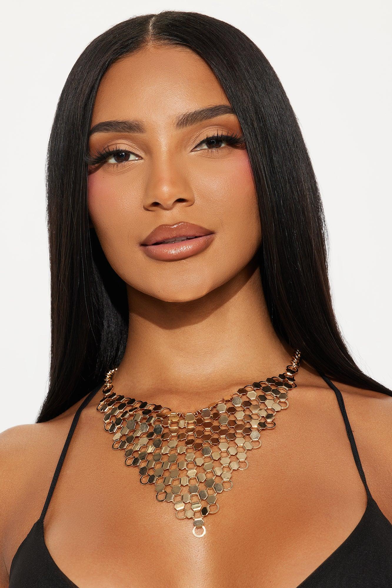 Break Free Statement Necklace - Gold Female Product Image