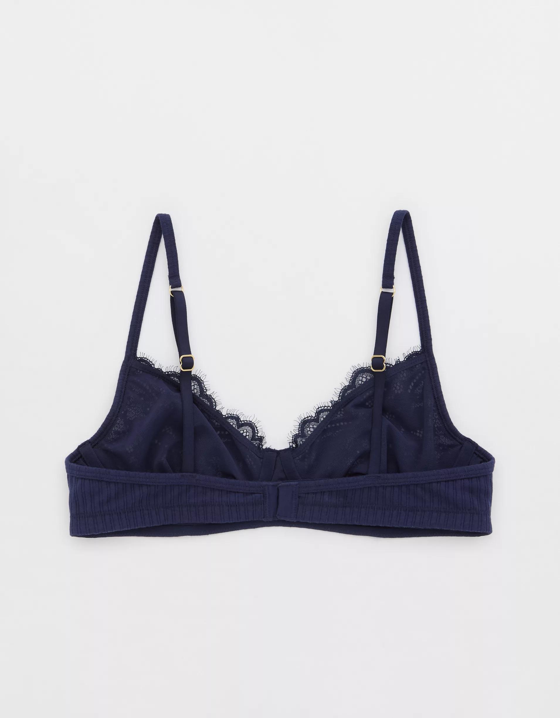 Show Off Enchanted Lace Rib Wireless Bralette Product Image
