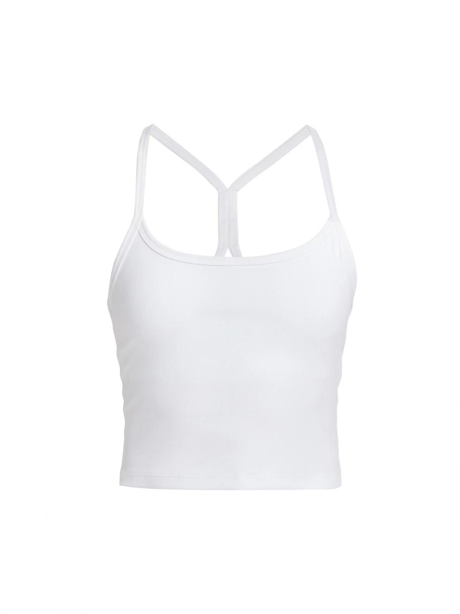Womens Spacedye Racerback Crop Tank Product Image