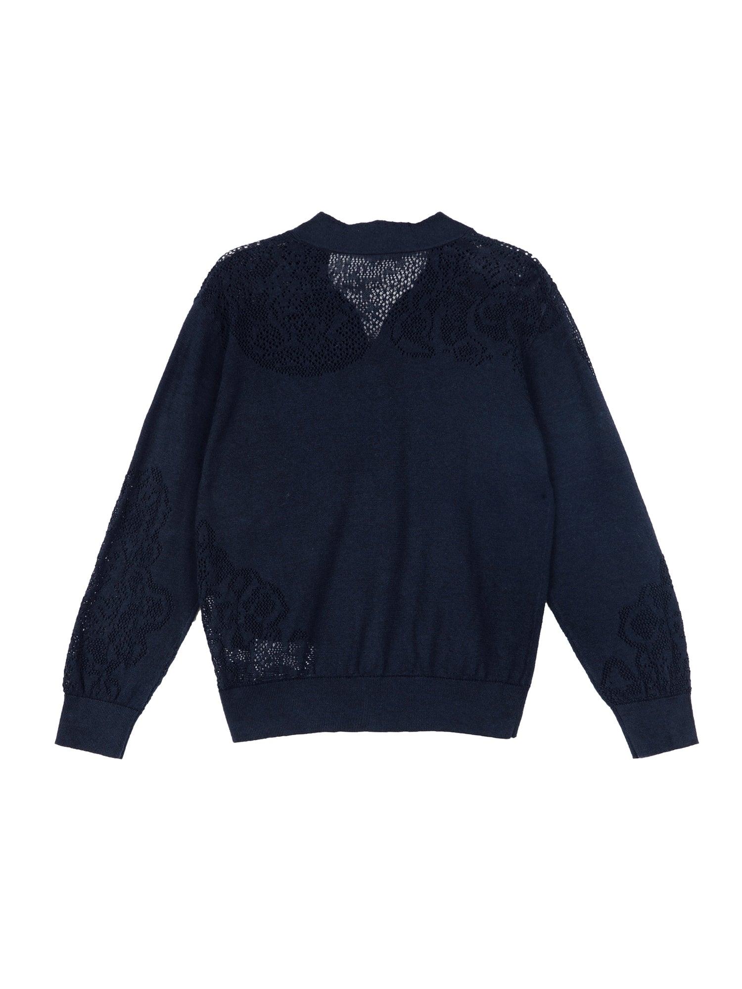 JNBY Lace Insert Cardigan Product Image