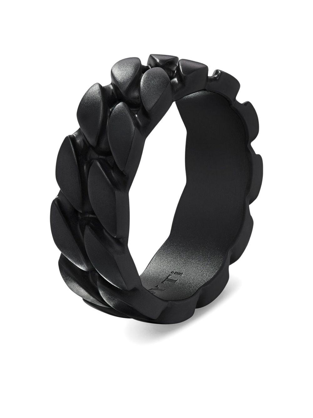 Curb Chain band ring (8mm) Product Image