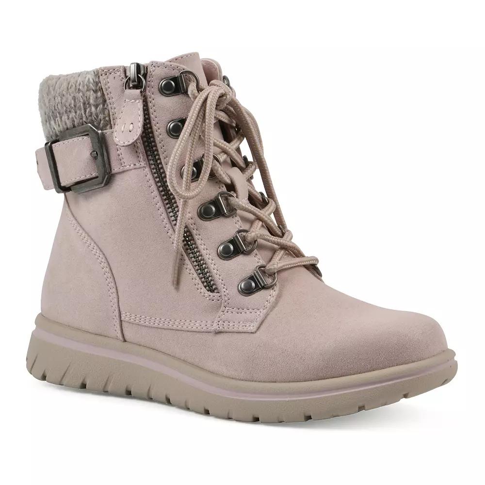 Cliffs by White Mountain Hearty Women's Combat Boots,  Product Image