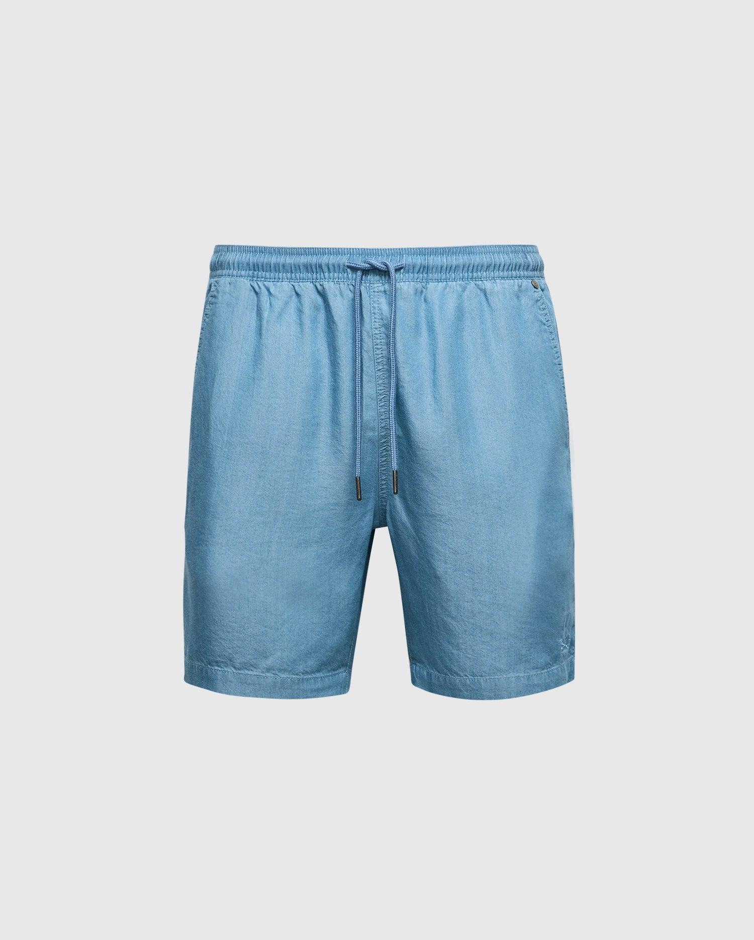 MENS KERVIN LIGHTWEIGHT DENIM WOVEN SHORT - B6R633F200 Male Product Image