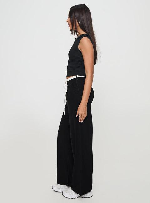 Burna Pants Black Product Image