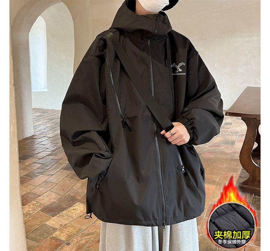 Printed Hooded Zip Jacket (Various Designs) Product Image