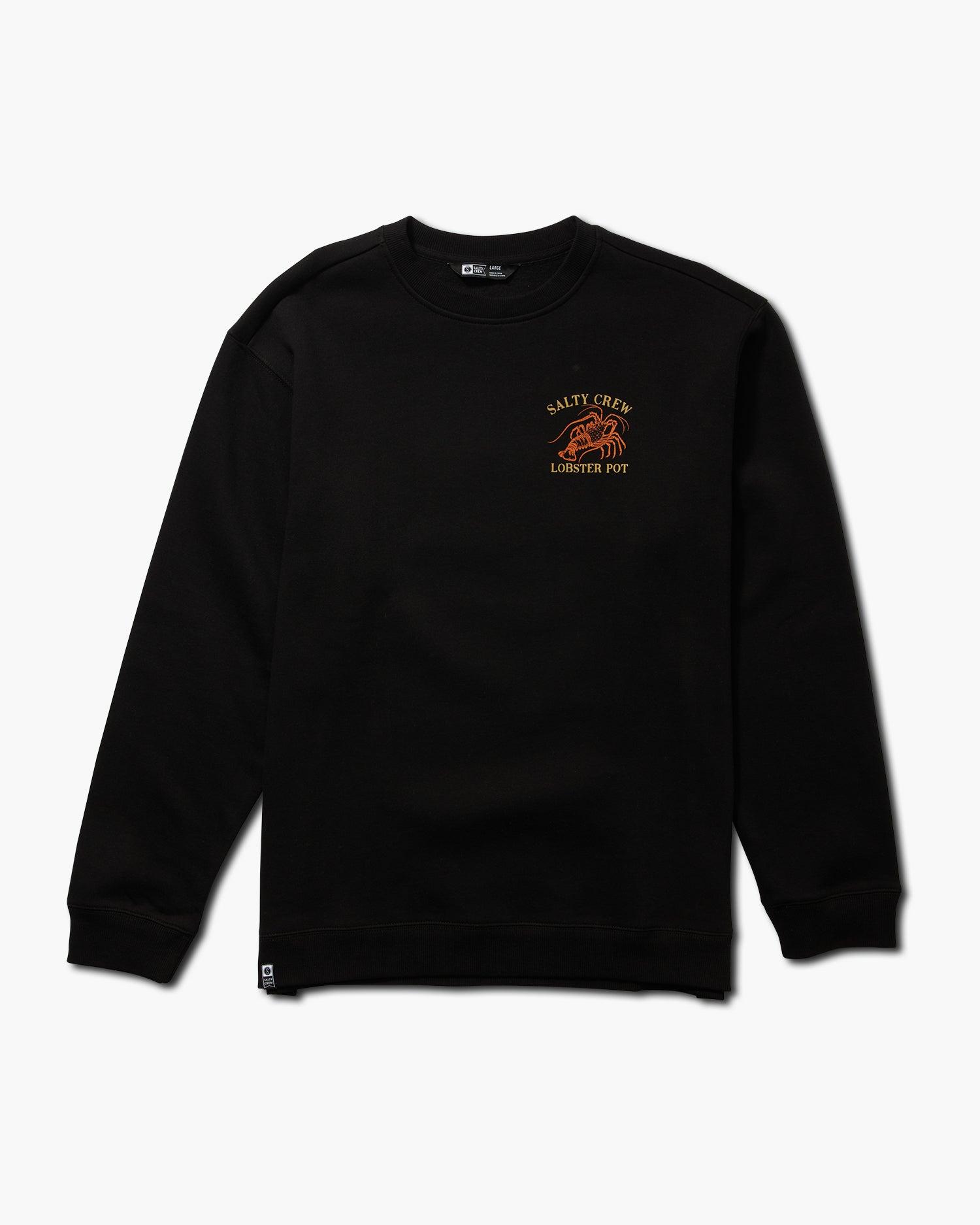 Lobster Pot Crew Fleece - Black Product Image