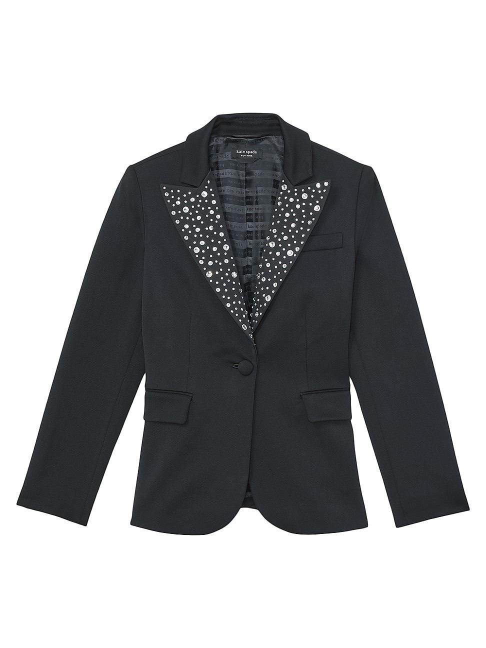 Womens Mainline Avery Embellished Single-Breasted Blazer Product Image