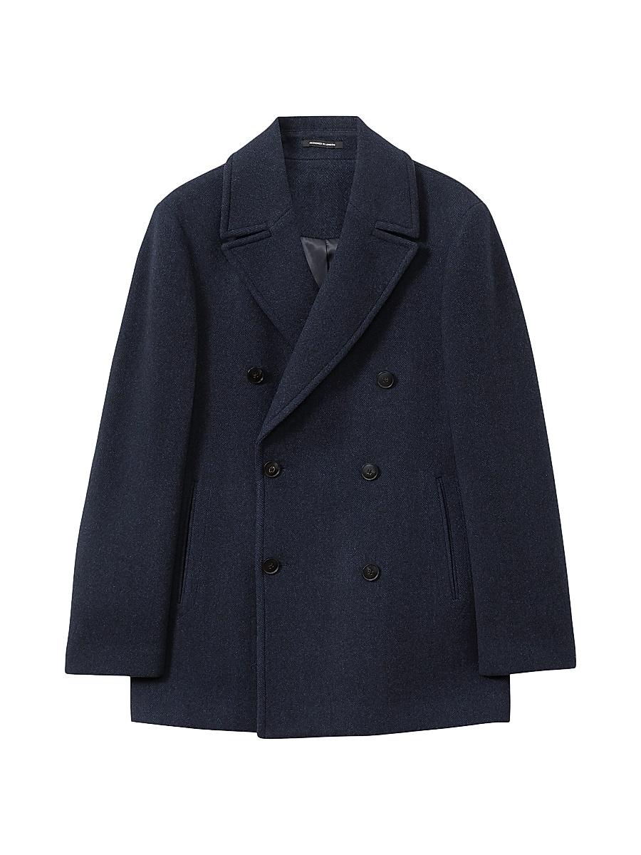Mens Bergamo Wool-Blend Coat Product Image