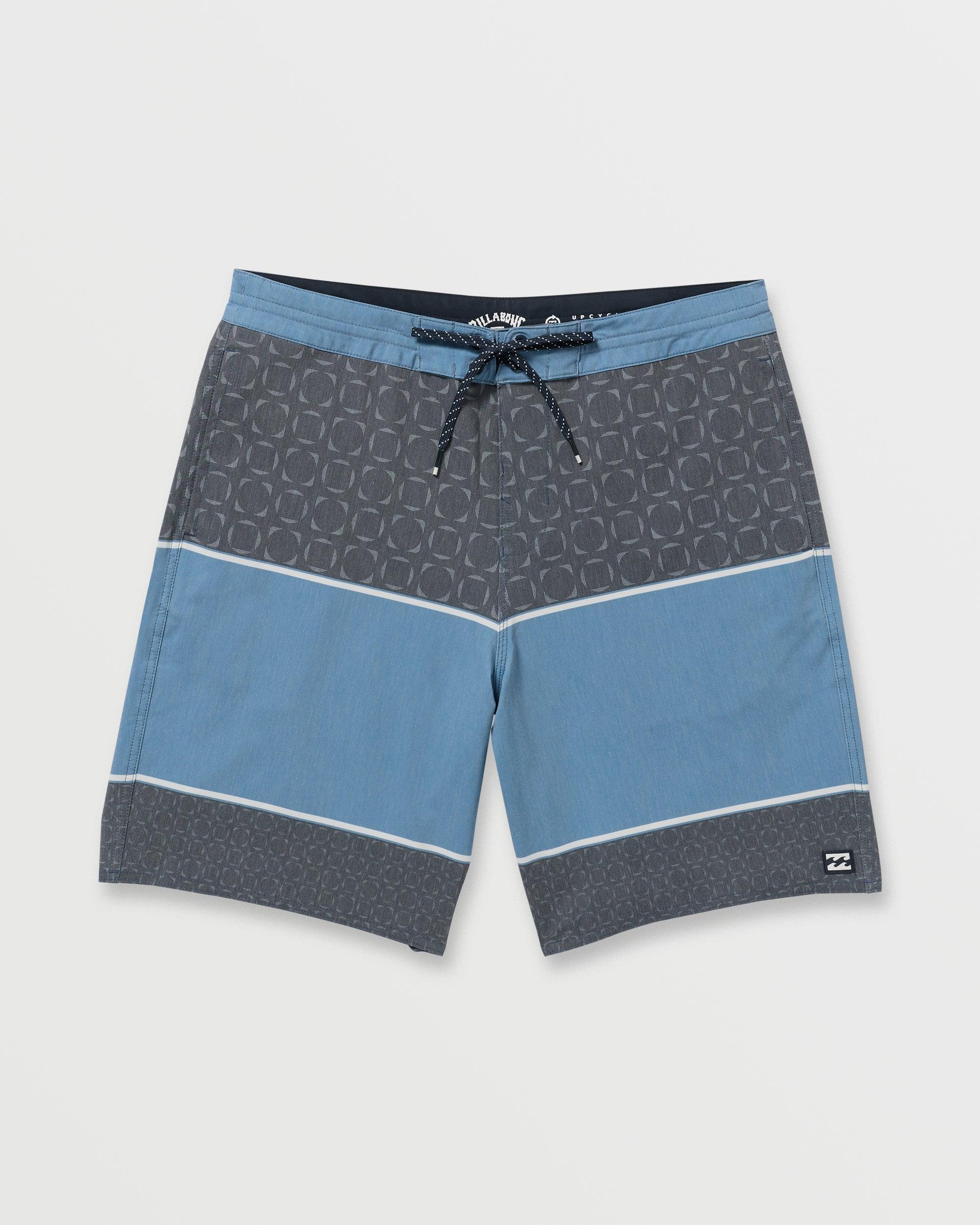 Spinner Lo Tide Boardshorts - Washed Blue Male Product Image