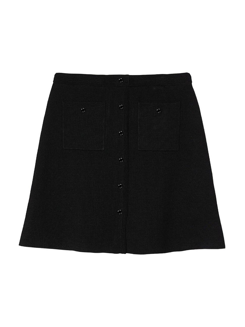 Womens Short Knit Skirt Product Image