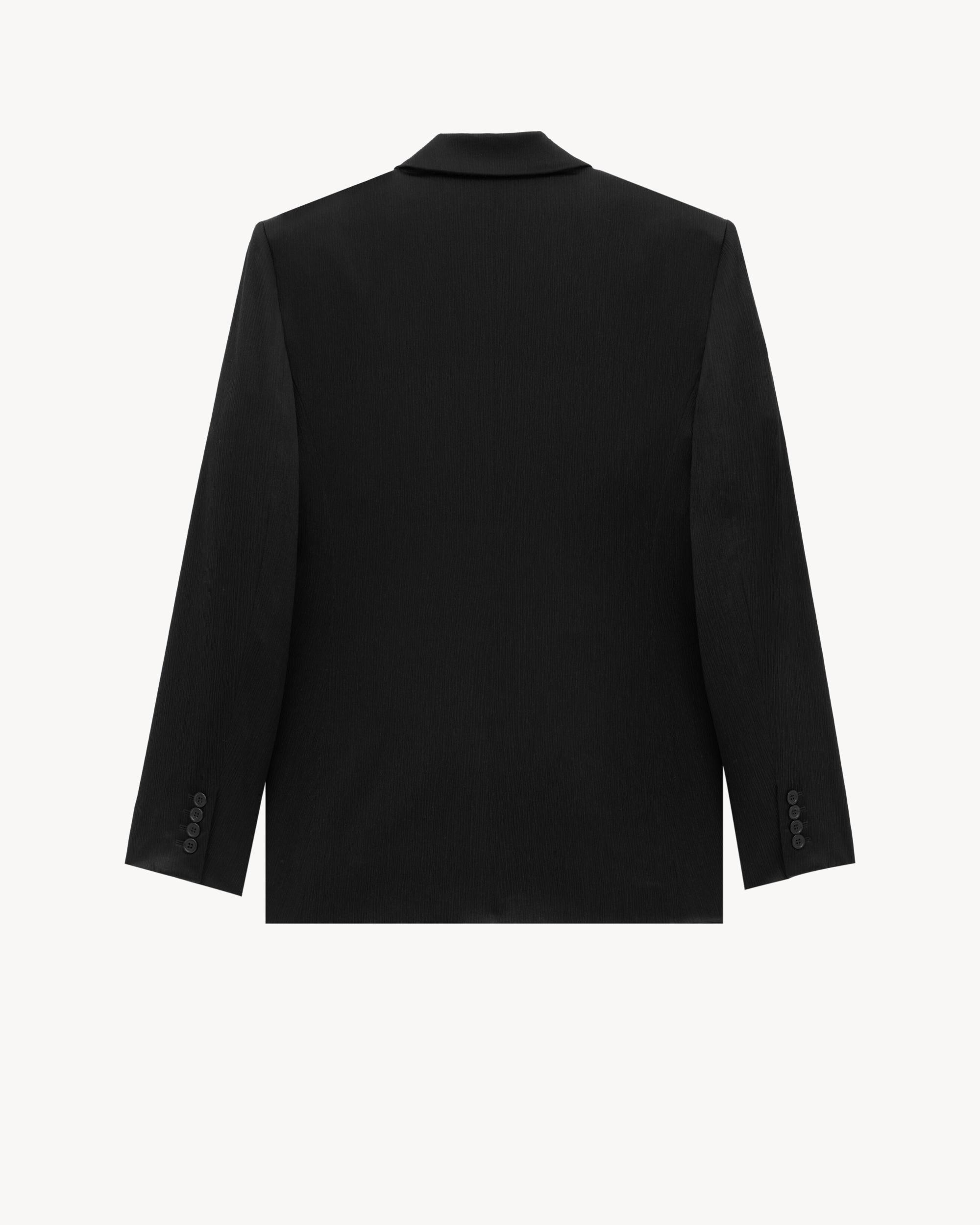 jacket in silk satin crepon Product Image