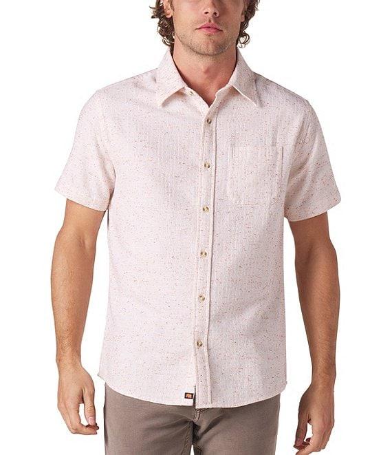 The Normal Brand Freshwater Nep Short Sleeve Woven Shirt Product Image