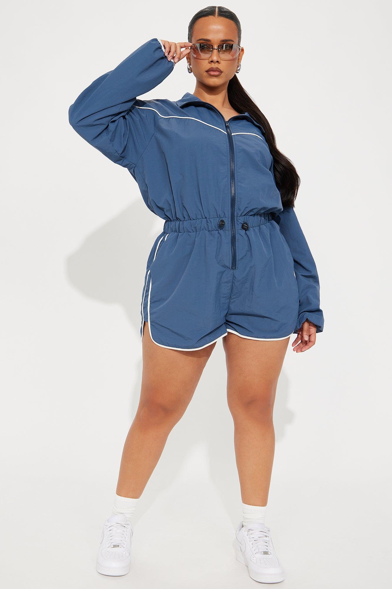 To Do List Romper - Blue Product Image