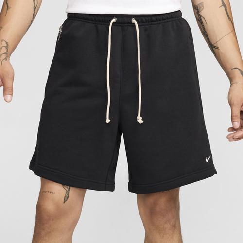 Nike Mens Standard Issue 8 Dri-FIT Fleece Basketball Shorts | FZ0216-010 Product Image