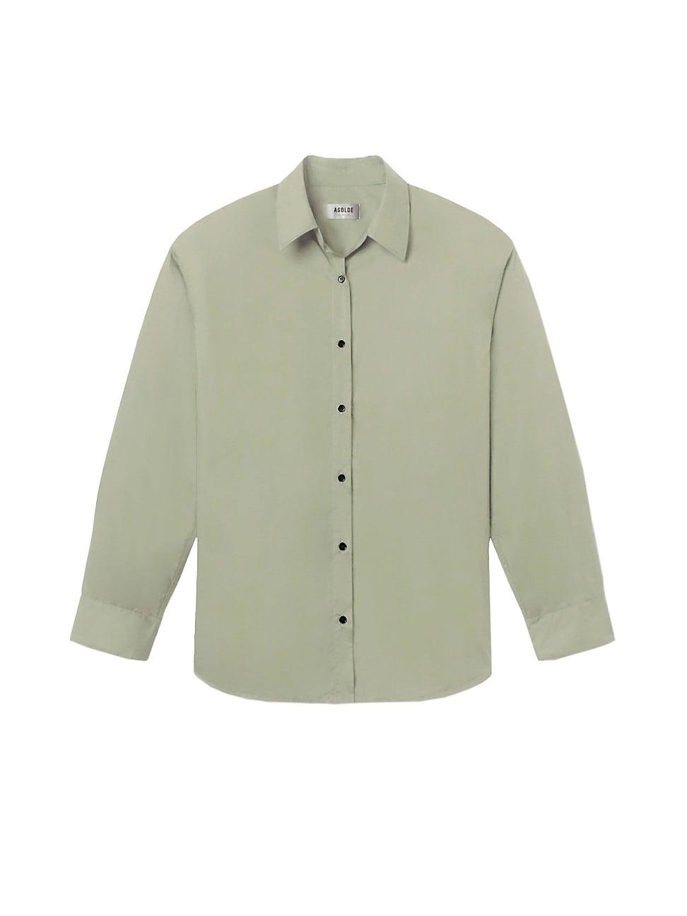 Mens Parrish Cotton Button-Front Shirt Product Image