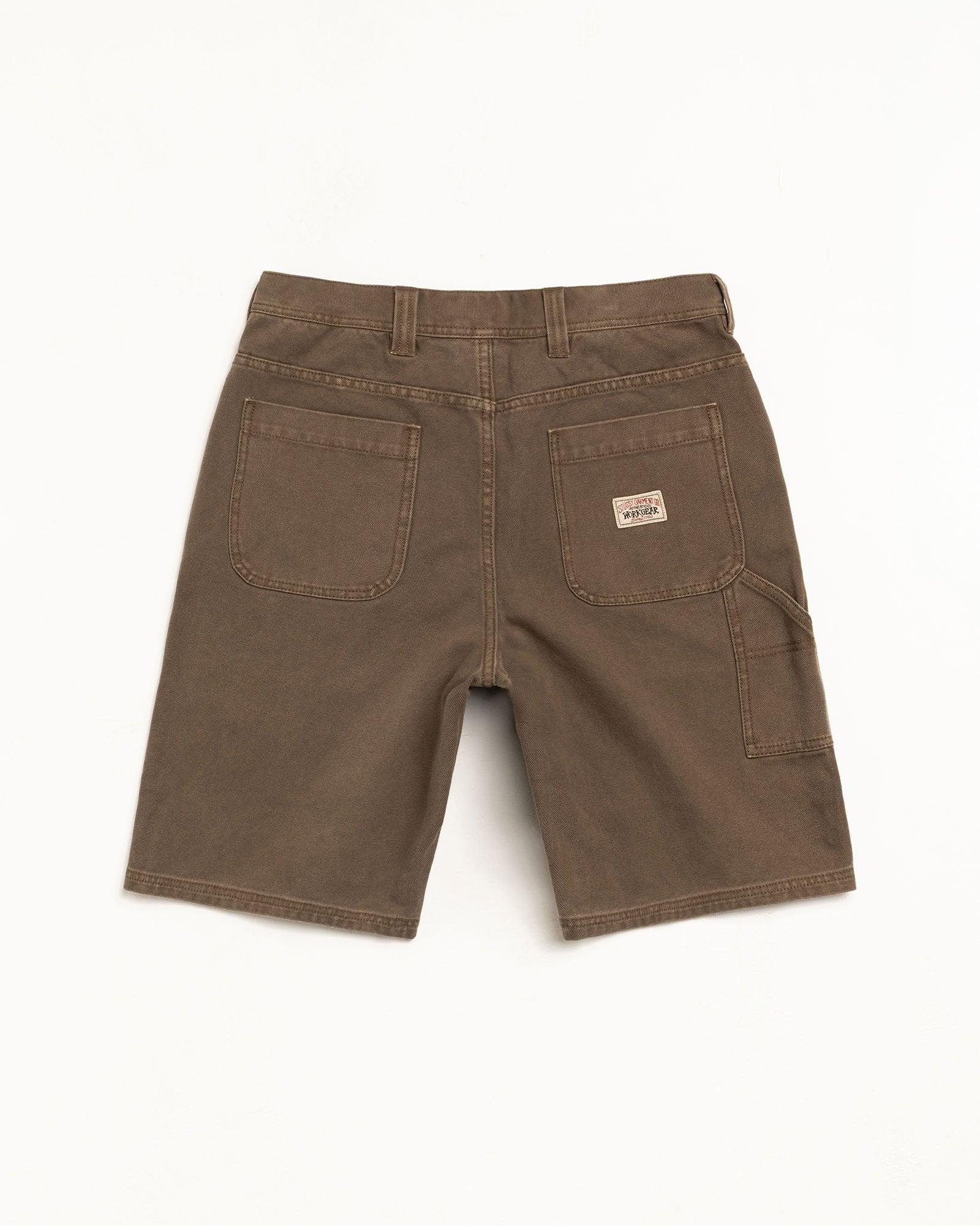 WASHED CANVAS WORK SHORT Male Product Image