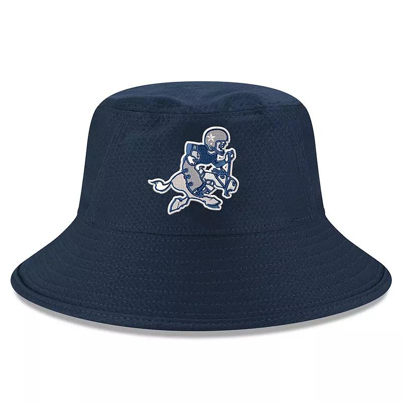 Men's New Era Navy Dallas Cowboys Main Bucket Hat,  Product Image