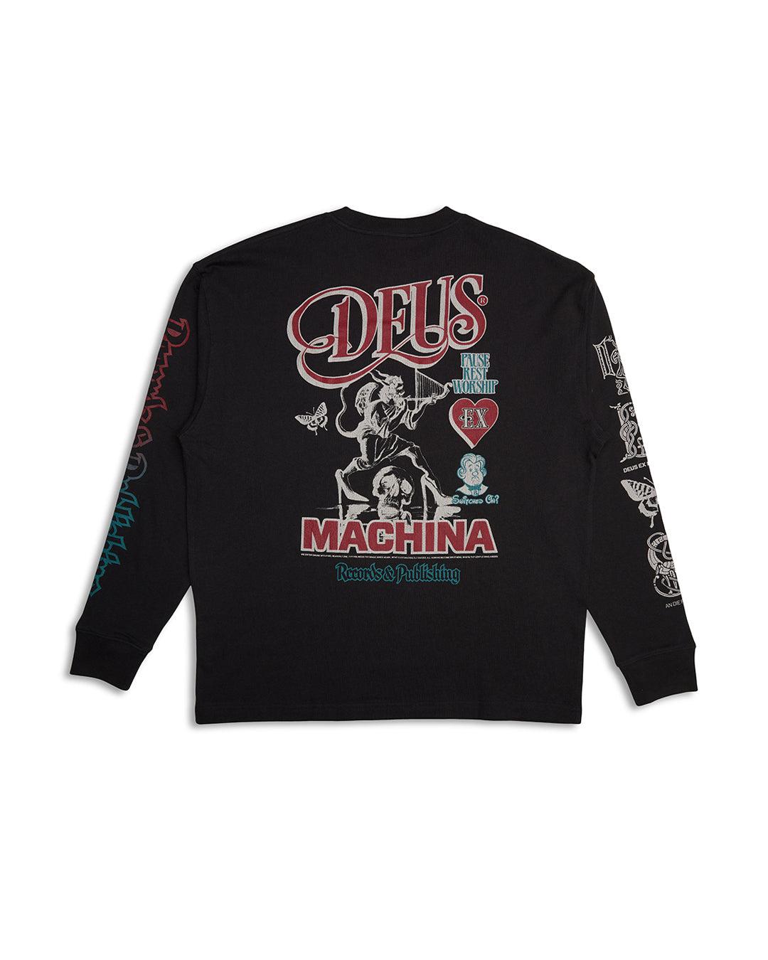 Divine Spark Long Sleeve Tee - Anthracite Product Image