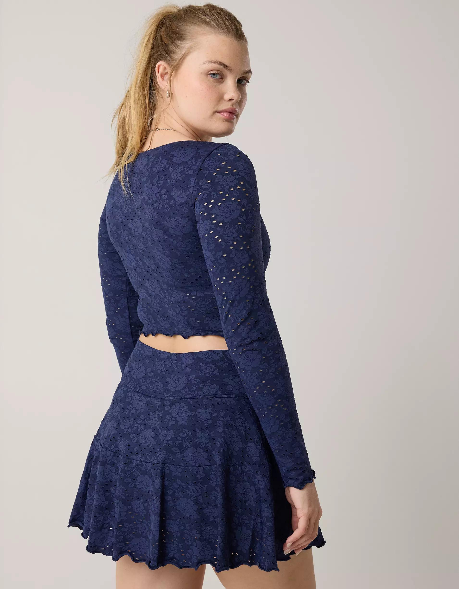 OFFLINE By Aerie Treat Yourself Long Sleeve T-Shirt Product Image