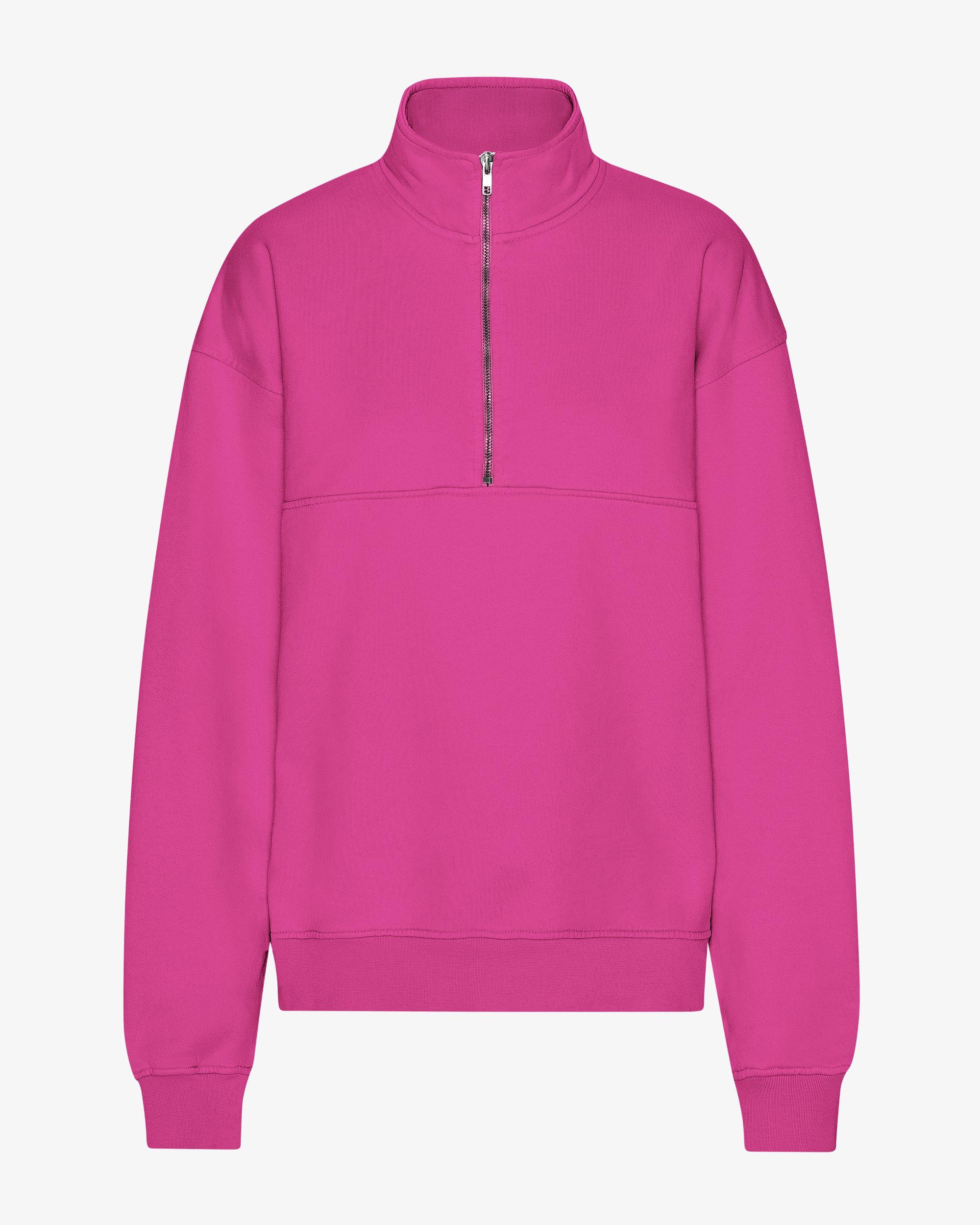 Organic Quarter Zip - Soft Lavender Product Image