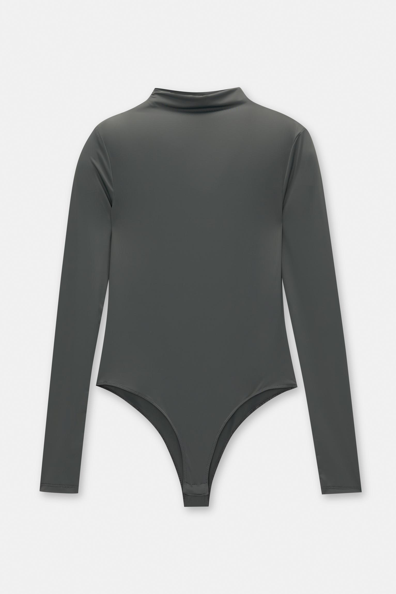 Long sleeve polyamide bodysuit Product Image