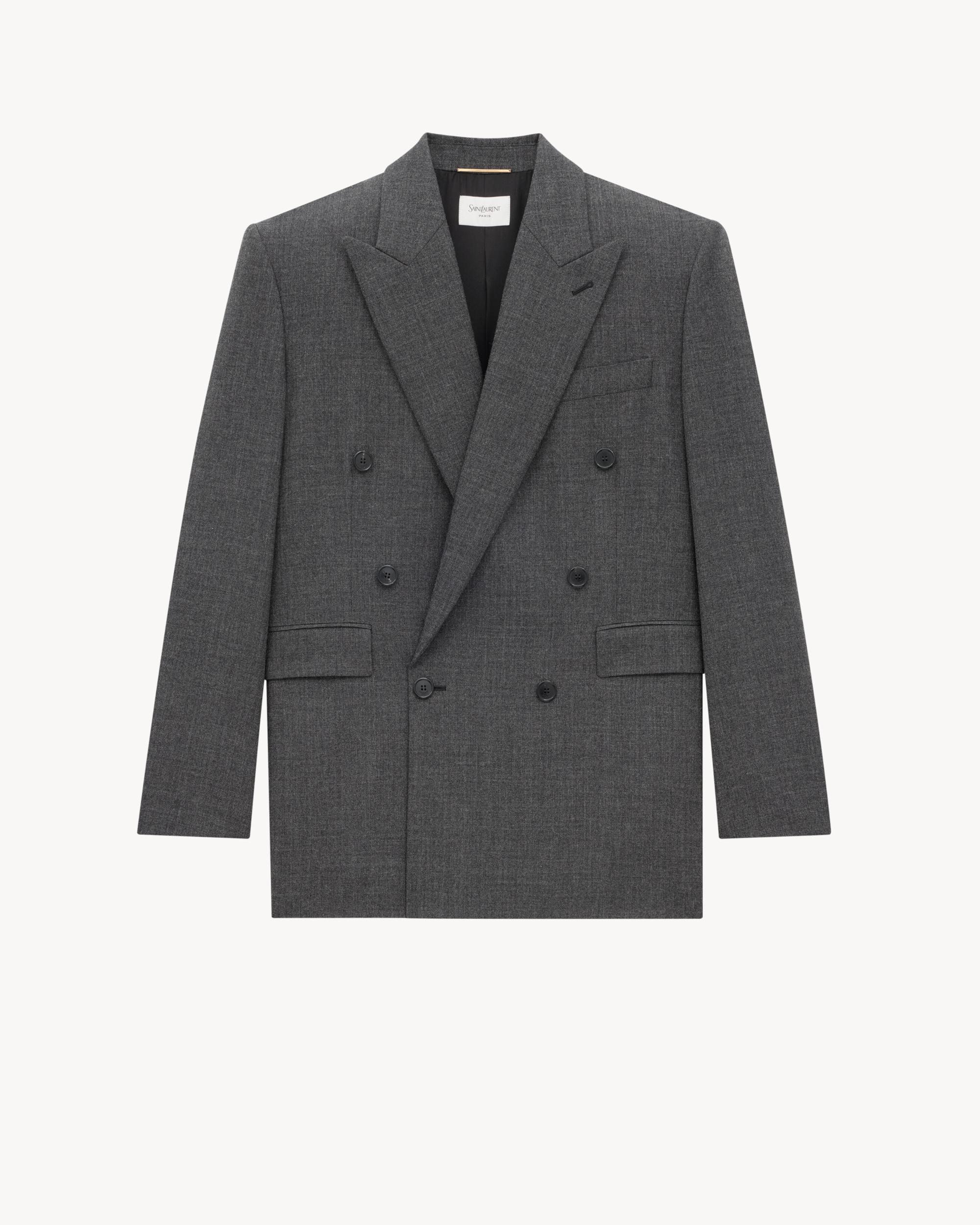 jacket in wool chiné Product Image