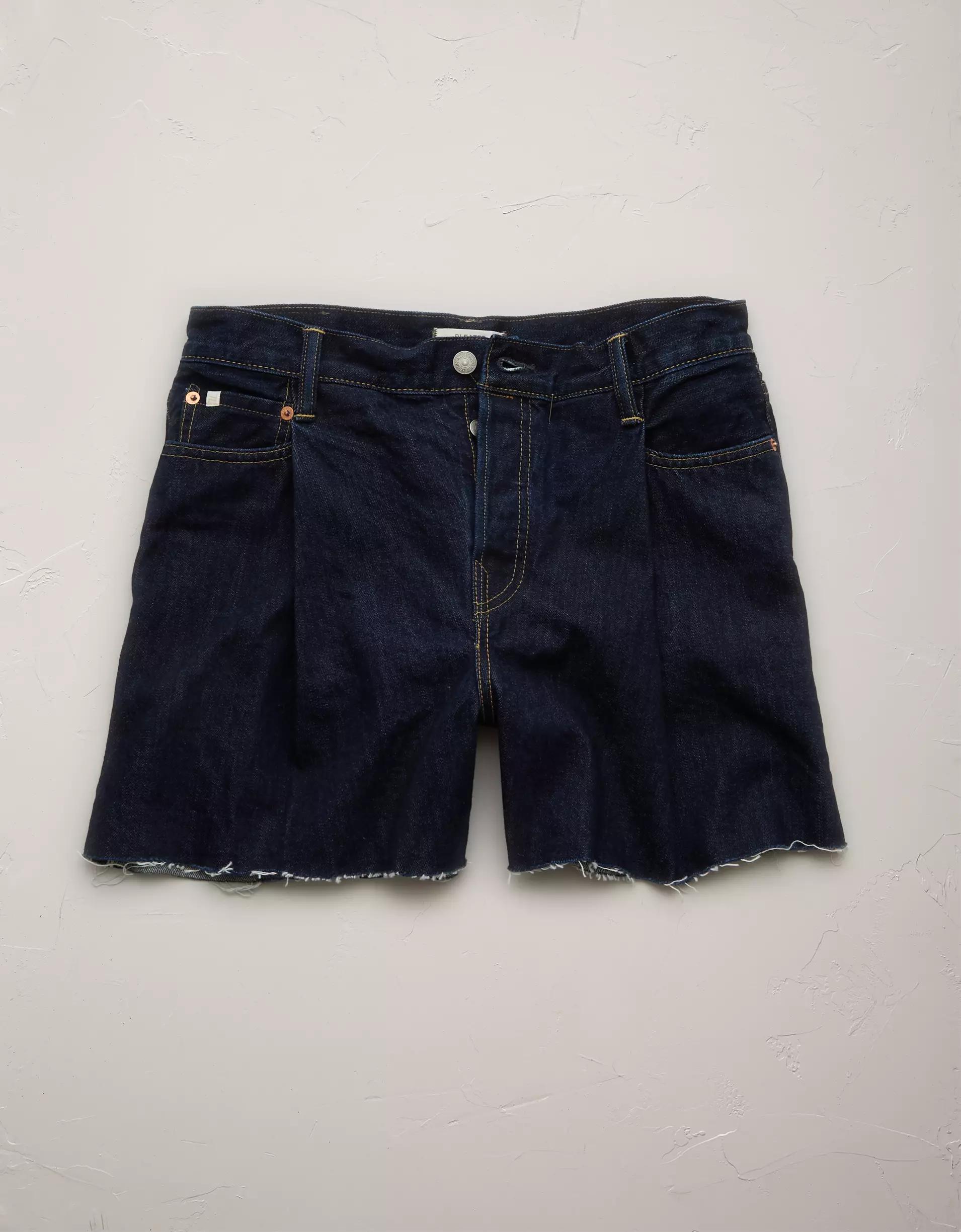 AE77 Premium Baggy Denim Short Product Image