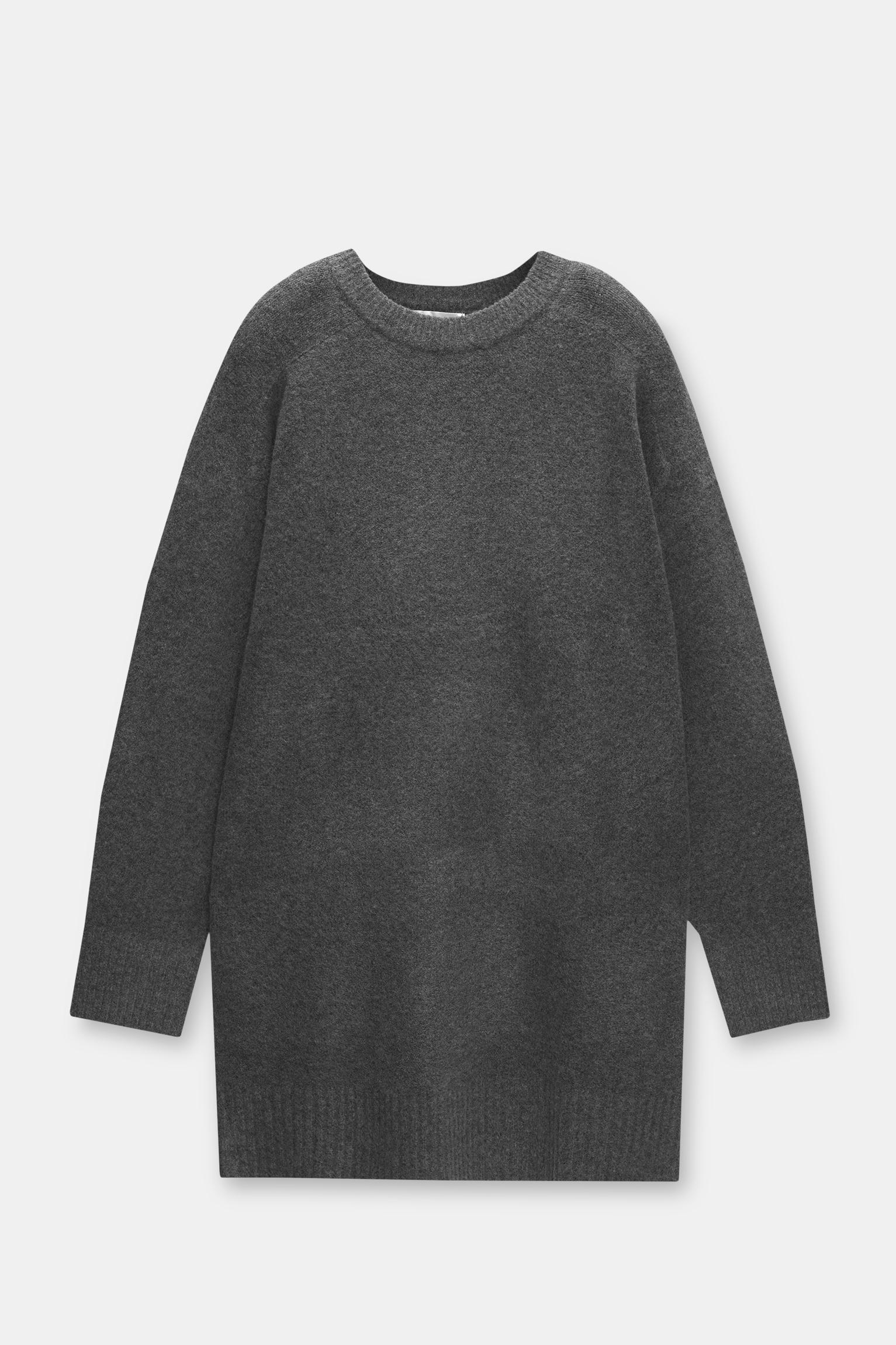 Long sleeve knit dress Product Image