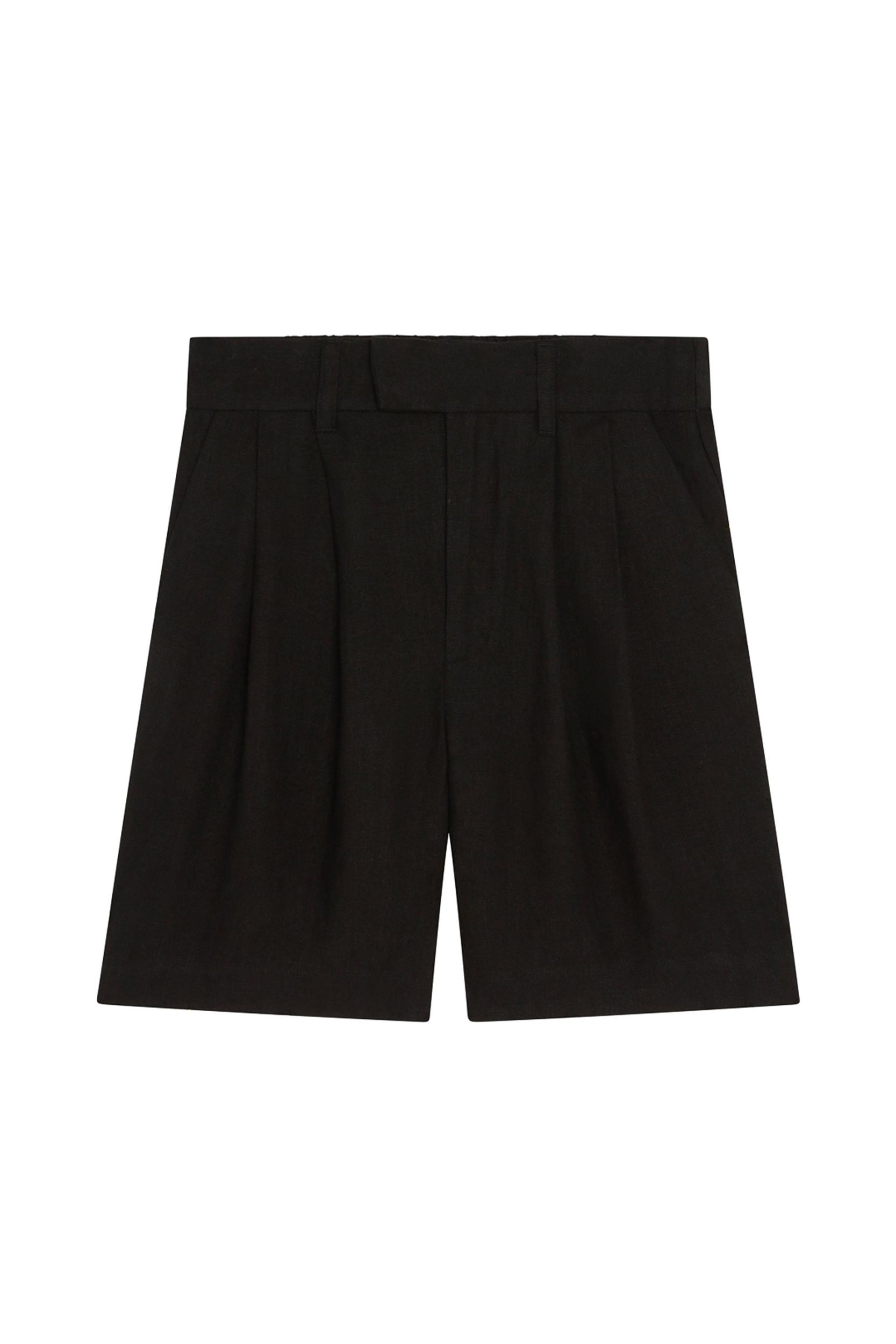 The Pleated Bermuda Shorts Product Image