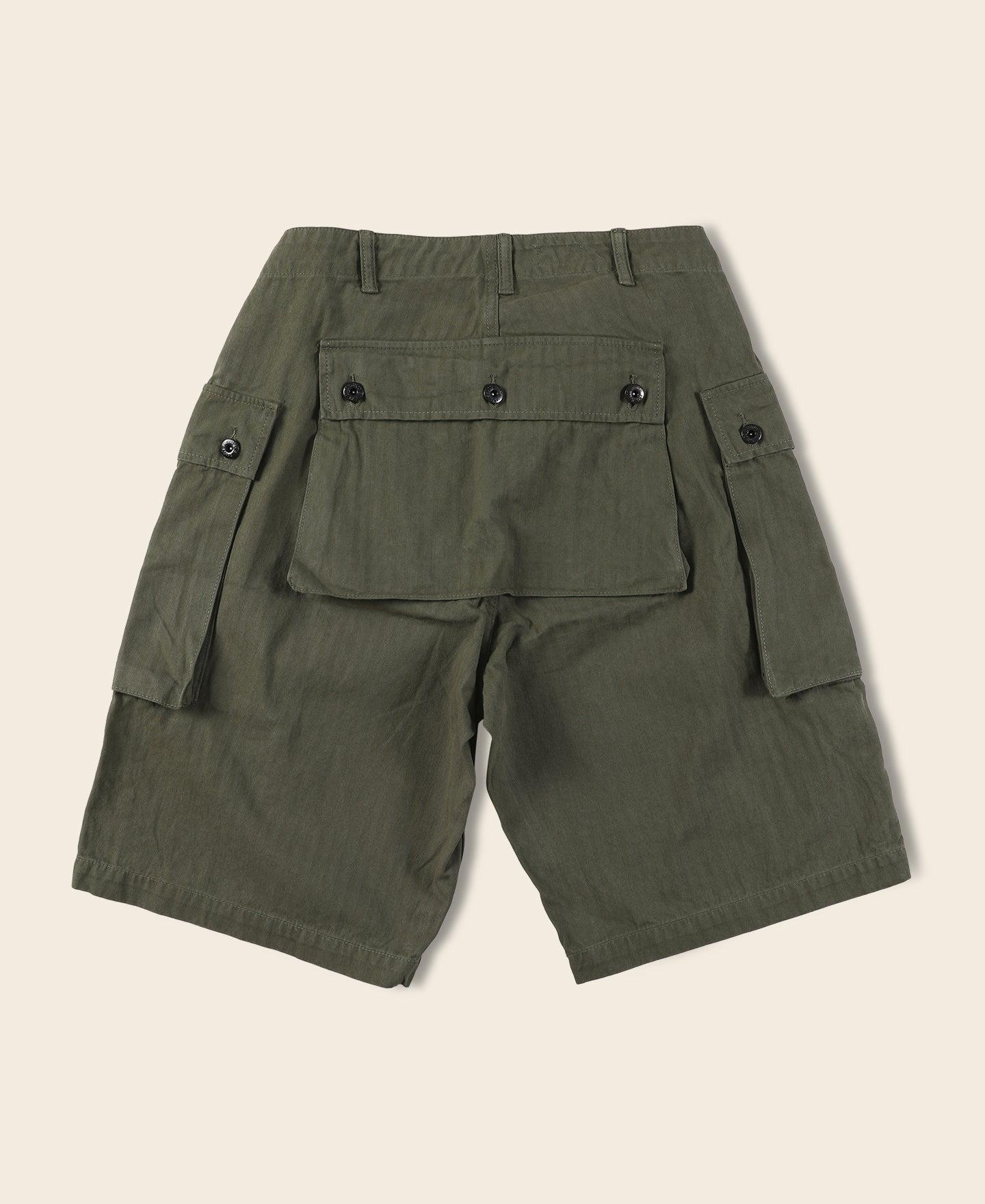 USMC P-44 Utility Shorts - Olive Product Image