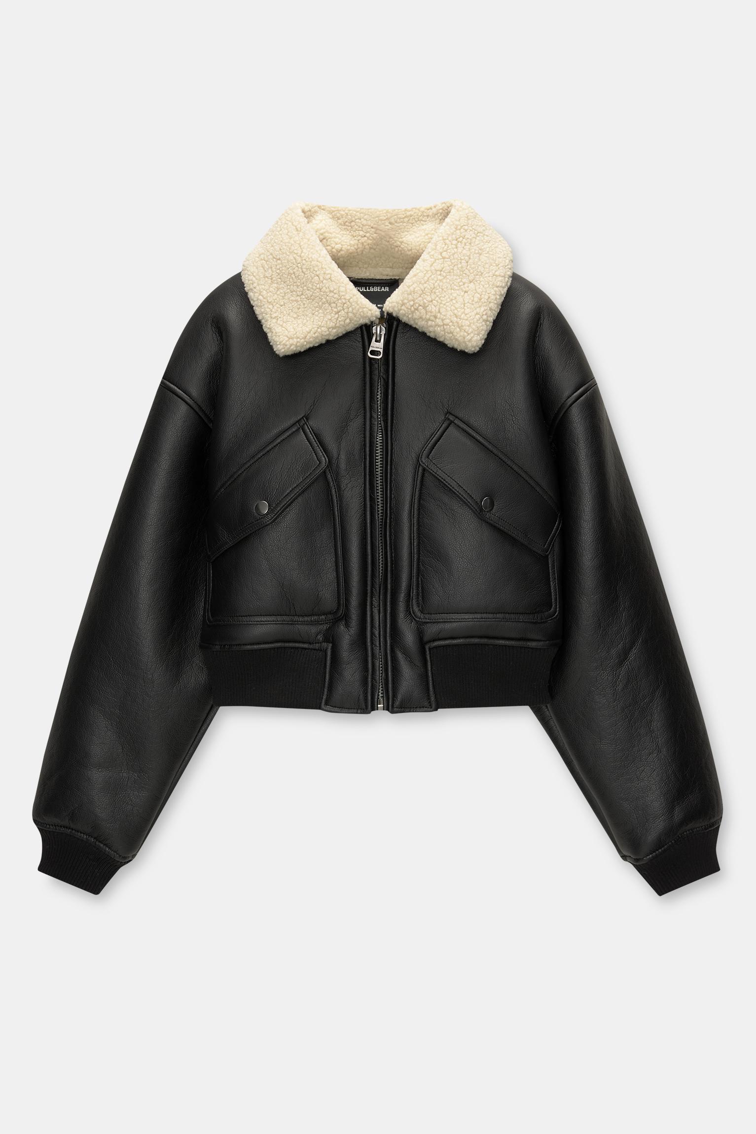 Double-sided cropped jacket Product Image