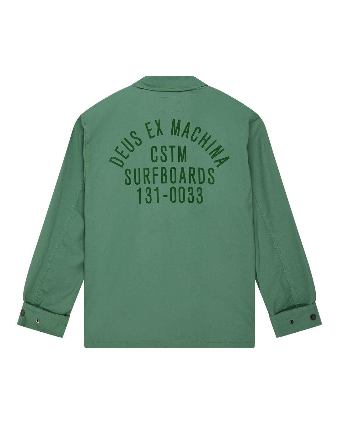 Tommy Poplin Surf Shirt - Shale Green Product Image