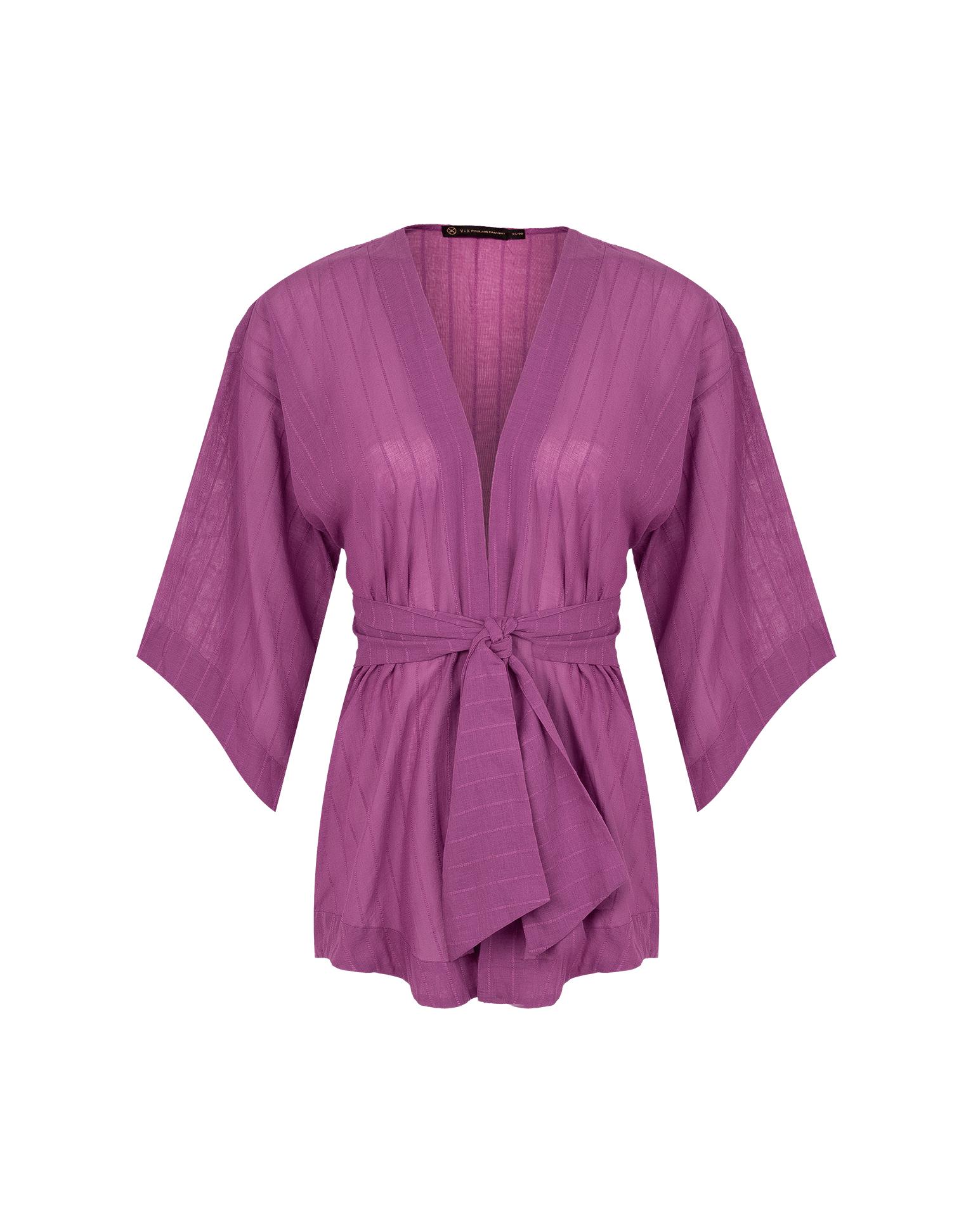 Yanka Short Cover Up - Berry Burst Product Image