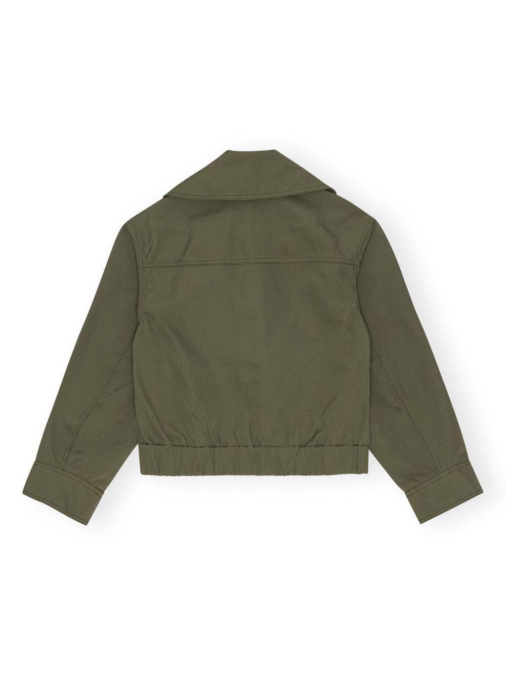oversized collar jacket Product Image